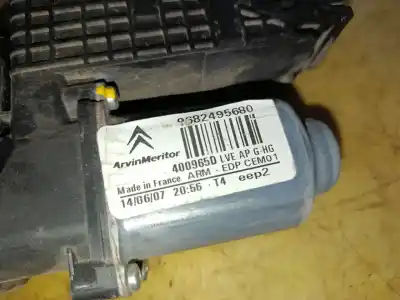 Peça sobressalente para automóvel em segunda mão motor elevador vidro dianteiro esquerdo por citroen c4 picasso exclusive referências oem iam 9682495680  estantería 104