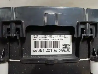 Second-hand car spare part dashboard for opel combo life basis 102 cv / 75 kw oem iam references 9838122180  estantería 3