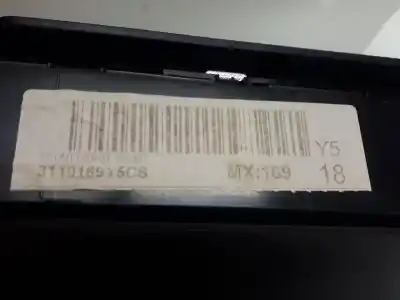 Peça sobressalente para automóvel em segunda mão comando de sofagem (chauffage / ar condicionado) por volvo v40 basis referências oem iam   3110169y5cs