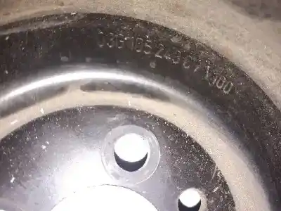 Peça sobressalente para automóvel em segunda mão polia do virabrequim por audi a3 (8p) 2.0 tdi referências oem iam 03g105243cñ  