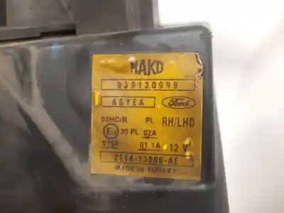 Pezzo di ricambio per auto di seconda mano faro anteriore destro per ford transit connect (tc7) furgón (2006->) riferimenti oem iam 2t1413006ae  