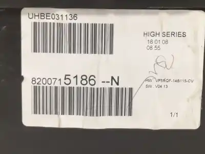 Peça sobressalente para automóvel em segunda mão quadrante por renault clio iii 1.6 16v referências oem iam 8200715186n  31427