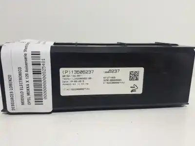 Pezzo di ricambio per auto di seconda mano modulo elettronico per opel mokka x 120 aniversario start/stop riferimenti oem iam 13506237