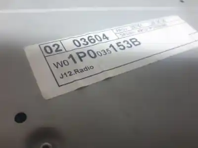 Pezzo di ricambio per auto di seconda mano impianto audio / radio cd per seat leon (1p1) comfort limited riferimenti oem iam 1p0035153  