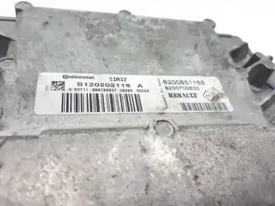 Peça sobressalente para automóvel em segunda mão centralina de motor uce por renault clio iii evolution referências oem iam 8200851165 sim35 s120202116a