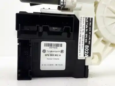 Peça sobressalente para automóvel em segunda mão motor elevador vidro dianteiro direito por audi a3 (8p) 1.9 tdi ambiente referências oem iam 8p0959802a  s006060014