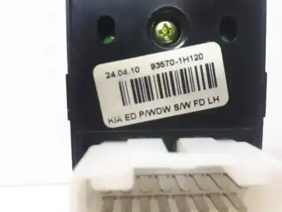 Pezzo di ricambio per auto di seconda mano interruttore alzacristalli anteriore sinistro per kia cee´d drive riferimenti oem iam 935701h120  
