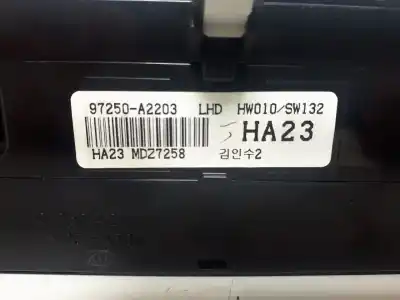 Second-hand car spare part climate control for kia ceed concept oem iam references 97250a2203 mdz7258a ha23