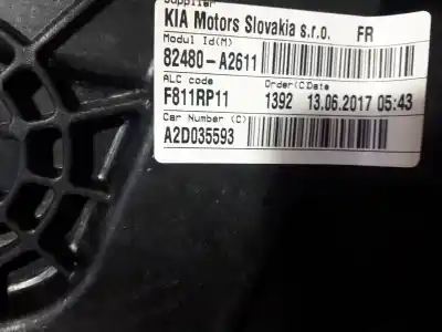 Piesă de schimb auto la mâna a doua mecanism acționare geam fațã dreapta pentru kia ceed concept referințe oem iam 82480a2611