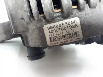 Peça sobressalente para automóvel em segunda mão alternador por citroen c2 audace referências oem iam 9660055080  a005tg0192b