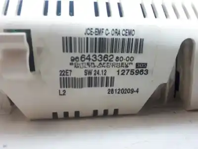 Pièce détachée automobile d'occasion écran multifonctions pour peugeot 207 xs pack références oem iam 9664336280  