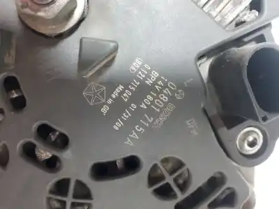 Second-hand car spare part alternator for dodge journey sxt oem iam references 04801715aa 180a 0121715047