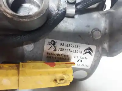 Second-hand car spare part air conditioning compressor for citroen c-elysée exclusive oem iam references 9806599380  jsr11t602078