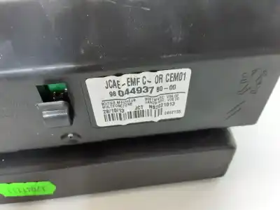 Second-hand car spare part multifunction display for citroen c4 lim. 1.6 hdi fap oem iam references 980449378000  