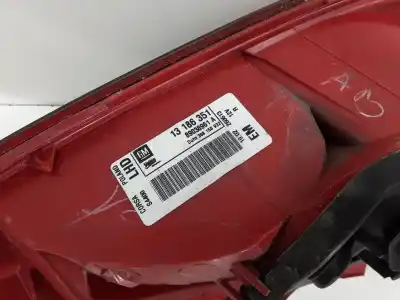 Second-hand car spare part right tailgate light for opel corsa d corsavan oem iam references 13186351  89038961a
