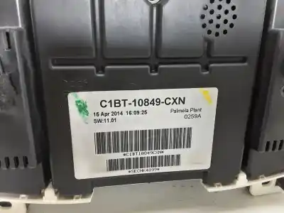 Автозапчастина б/у панель інструментів для ford fiesta (ccn) ambiente посилання на oem iam c1bt10849cxn  secnk4899