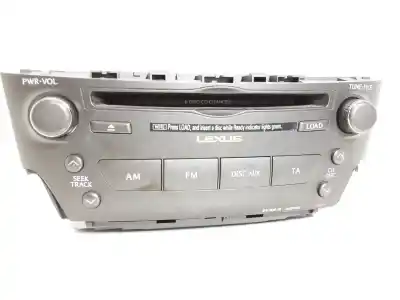 Автозапчастина б/у АУДІО СИСТЕМА / РАДІО CD для LEXUS IS200 (DS2/IS2)  Посилання на OEM IAM 86120534001  