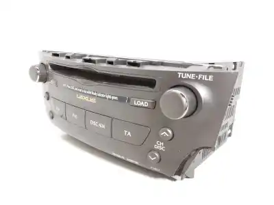 Автозапчастина б/у аудіо система / радіо cd для lexus is200 (ds2/is2) 220d посилання на oem iam 86120534001  