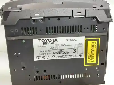 Автозапчастина б/у аудіо система / радіо cd для lexus is200 (ds2/is2) 220d посилання на oem iam 86120534001  