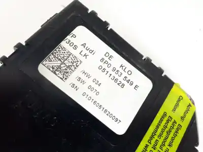 Second-hand car spare part electronic module for audi a3 (8p) 2.0 tdi oem iam references 8p0953549e  