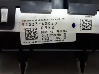 Peça sobressalente para automóvel em segunda mão quadrante por kia cee´d drive referências oem iam 94033a2020  