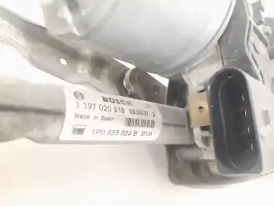 Автозапчастина б/у двигатель передніх склоочисників для seat leon (1p1) comfort limited посилання на oem iam 1p0955120a 1p0955024b 3397020918 1397220535