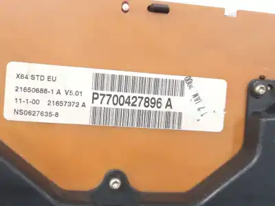 Pezzo di ricambio per auto di seconda mano pannello degli strumenti per renault scenic (ja..) 1.9 dti diesel cat riferimenti oem iam   10524