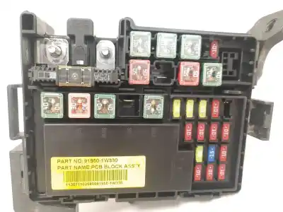 İkinci el araba yedek parçası röle/sigorta kutusu için kia rio iii (ub) 1.25 cvvt oem iam referansları 919501w330  