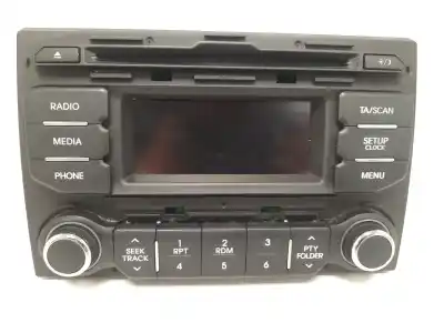 İkinci el araba yedek parçası Ses Sistemi / Radyo Cd için KIA RIO III (UB) 1.25 CVVT OEM IAM referansları 961701W750CA  AM110IHEE