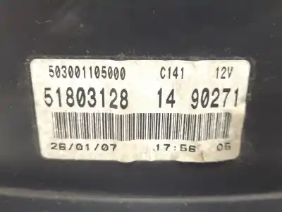Pezzo di ricambio per auto di seconda mano pannello degli strumenti per fiat grande punto (199_) 1.9 d multijet riferimenti oem iam 51803128  1490271