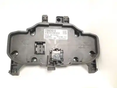 Peça sobressalente para automóvel em segunda mão comando de sofagem (chauffage / ar condicionado) por fiat 500 (312_) 1.2 (312axa1a) referências oem iam 735629318 a83065000 mx2370007511