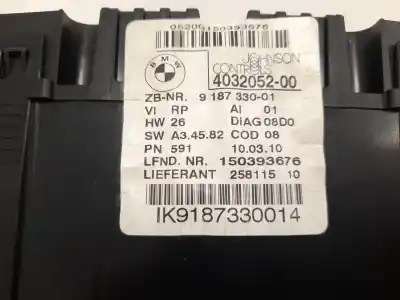 Peça sobressalente para automóvel em segunda mão quadrante por bmw 1 (e87) 118 d referências oem iam ik9187330014 918733001 403205200