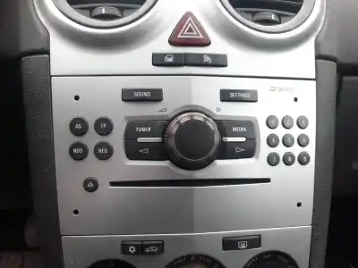 Second-hand car spare part audio system / radio cd for opel corsa d (s07) 1.3 cdti (l08, l68) oem iam references 