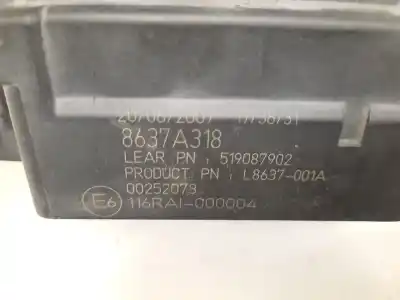 Pezzo di ricambio per auto di seconda mano SCATOLA RELÈ/FUSIBILI per CITROEN C-CROSSER  Riferimenti OEM IAM 8637A318 L8637001A 519087902