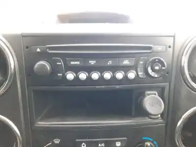 Автозапчастина б/у аудіо система / радіо Cd для CITROEN BERLINGO MULTISPACE (B9) 1.6 HDI 75 / BLUEHDI 75 Посилання на OEM IAM   
