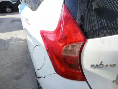 Second-hand car spare part left tailgate light for nissan note (e12) 1.5 dci oem iam references   
