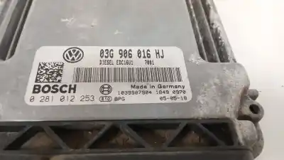 Автозапчастина б/у ебу контролер двигуна для audi a3 (8p1) 1.9 tdi посилання на oem iam 03g906016hj 1039s0790418490970 edc16u1