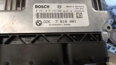 Peça sobressalente para automóvel em segunda mão centralina de motor uce por bmw 1 (e87) 118 d referências oem iam 0281014239