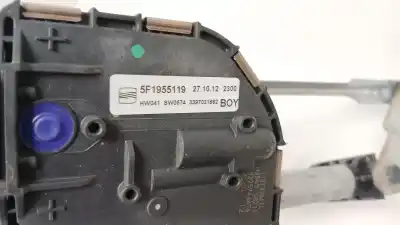Pezzo di ricambio per auto di seconda mano tiranti e motorino del tergicristallo anteriore per seat leon (5f1) 1.6 tdi riferimenti oem iam 5f1955119 1397220650 3397021682