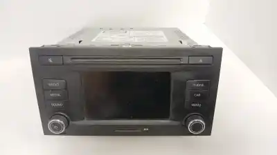 Автозапчастина б/у аудіо система / радіо cd для seat leon (5f1) 1.6 tdi посилання на oem iam 5f0035869