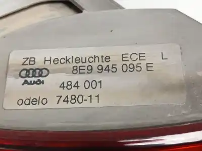 Second-hand car spare part left tailgate light for audi a4 b7 avant (8ed) 2.0 tdi oem iam references 8e9945095e  