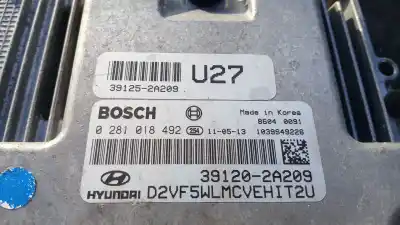 Автозапчасти б/у блок управления двигателем за hyundai i40 i cw (vf) 1.7 crdi ссылки oem iam 0281018492 391202a209 