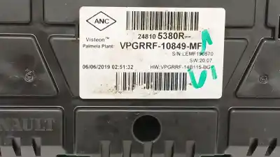 Second-hand car spare part dashboard for renault captur i (j5_, h5_) 0.9 tce 90 oem iam references 248105380r  