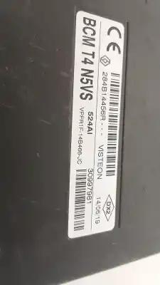 Second-hand car spare part electronic module for renault captur i (j5_, h5_) 0.9 tce 90 oem iam references 284b14456r bcmt4n5vs 