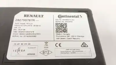Second-hand car spare part electronic module for renault captur i (j5_, h5_) 0.9 tce 90 oem iam references 282755767r a2c9583741601 