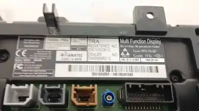 Second-hand car spare part multifunction display for renault captur i (j5_, h5_) 0.9 tce 90 oem iam references 259153035r 1me09 da0099960