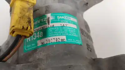 Peça sobressalente para automóvel em segunda mão compressor de ar condicionado a/a a/c por peugeot 307 (3a/c) 2.0 hdi 90 referências oem iam 9639078280 1437 