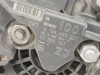 Автозапчастина б/у генератор для opel astra h (a04) 1.6 (l48) посилання на oem iam 0124425020  
