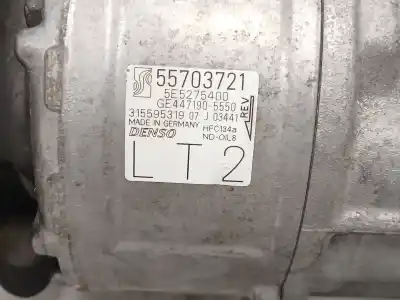 Second-hand car spare part air conditioning compressor for opel corsa d (s07) 1.3 cdti (l08, l68) oem iam references 55703721 5e5275400 