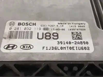 Second-hand car spare part ecu engine control for kia cee'd (jd) 1.6 crdi 110 oem iam references 0281032119 391402a890 edc17c57